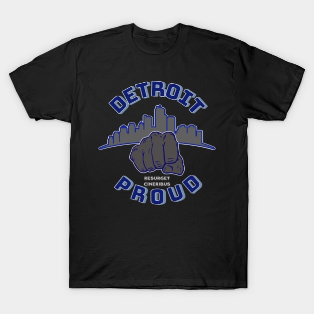 Detroit Proud T-Shirt by LarryNaderPhoto